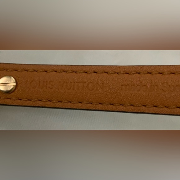NIB Louis Vuitton Logomania Bracelet Size 17 - Picture 11 of 12